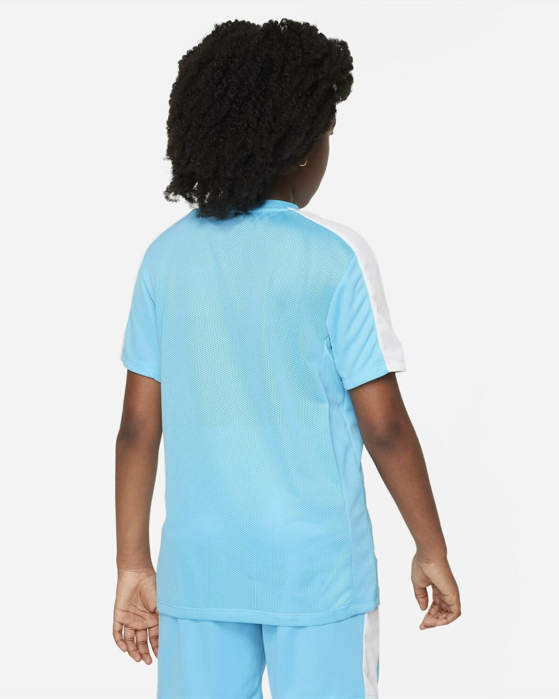 Ropa de deporte Nike Kylian Mbappe Shirt Kids (FD3146-416) Baltic Blue/White