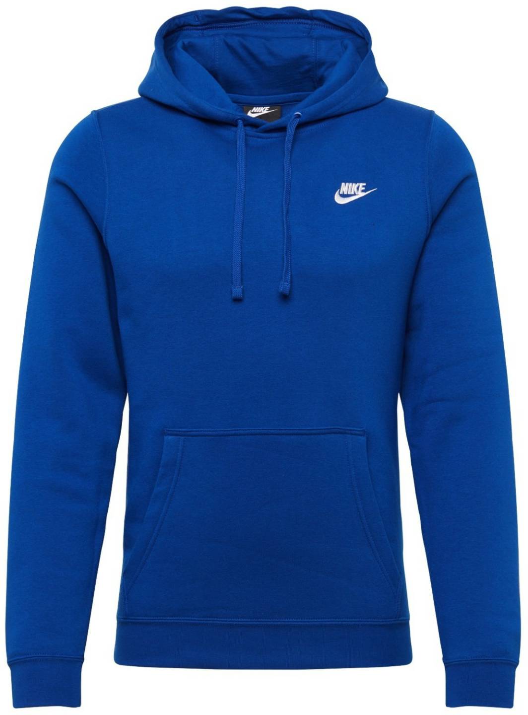 Nike Club Fleece Hoodie (804346)royal blue/white Jerséis hombre