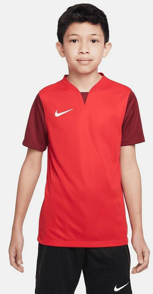 Nike Dri-Fit Trophy 5 Big Kids' Short-Sleeve Jersey Trikot rot Ropa de deporte